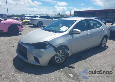 2014 Toyota Corolla Le from USA, damaged, VIN 2T1BURHE9EC089873